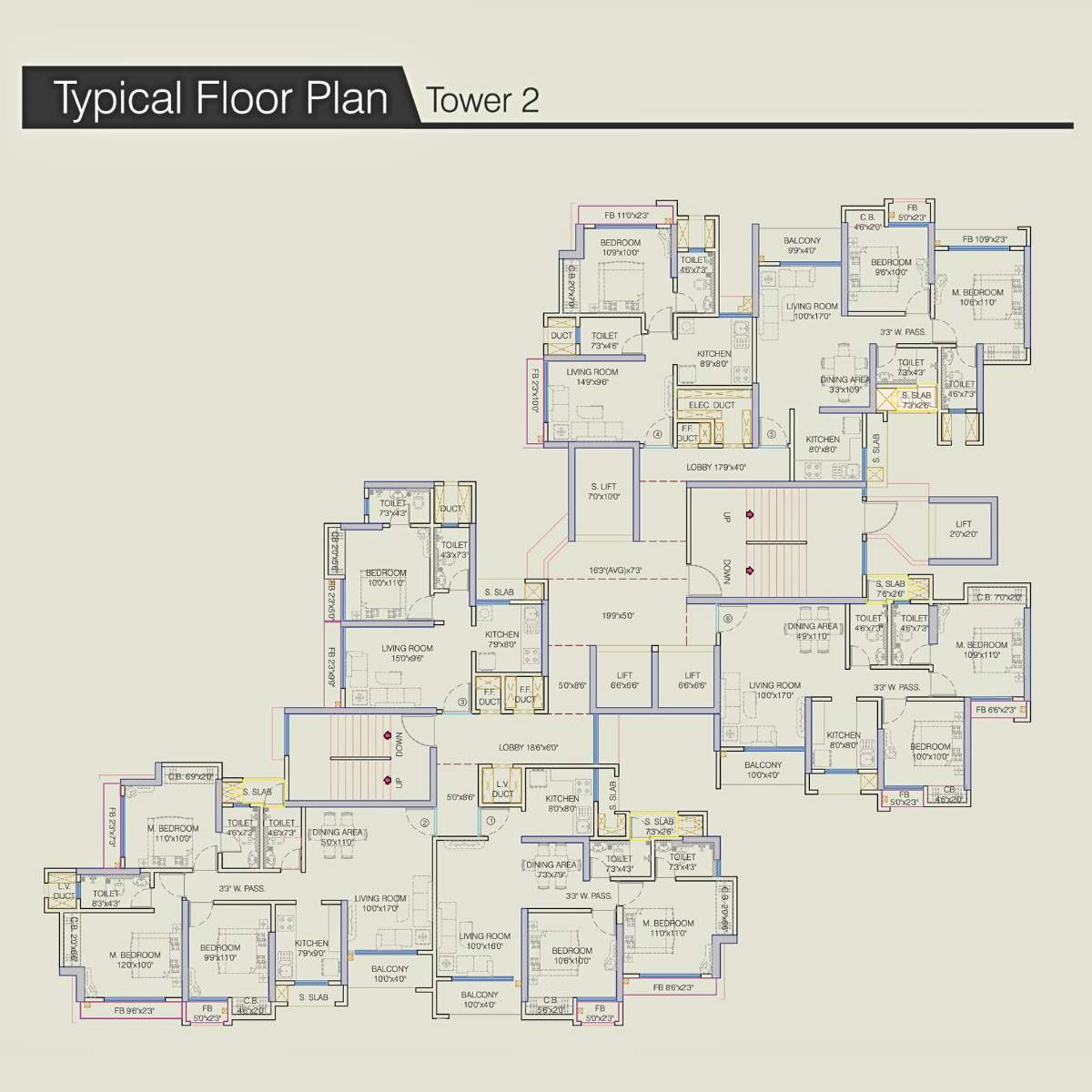 Highland-Park-Floor-Plan-Tower-2